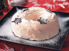 ピンクのクリスマスリング