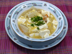 大根と豆腐のスープ煮
