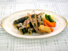 鰯の磯の香揚げ
