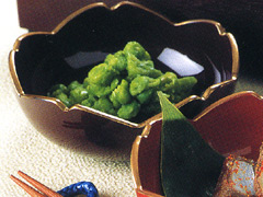 えんどう豆のつぶし煮