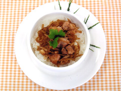 鶏ごぼう丼