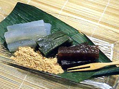 三色わらび餅