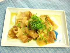 かんたん生姜焼き