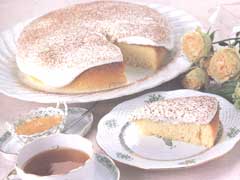 りんごジャムのケーキ