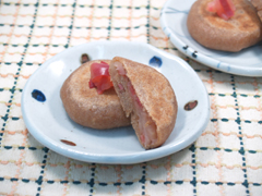 りんごの豆腐おやき