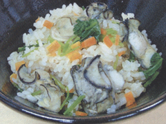 牡蠣ごはん