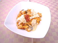 トマト丸ごとチキンライス