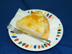 レモンスフレチーズケーキ