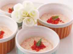 赤ピーマンのムース