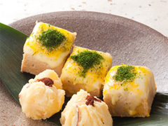 鶏ひき肉の松風焼