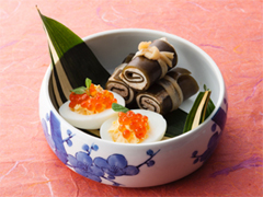 豚肉のうずまき昆布巻き