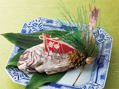 睨み鯛