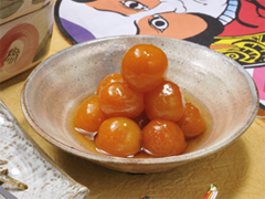 きんかんの焼酎煮