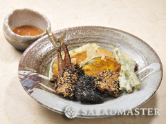 サンマのごま揚げ