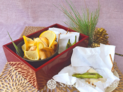 蒸し鶏の鴨ロース風