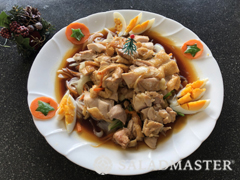 鶏肉のメープルシロップ焼き