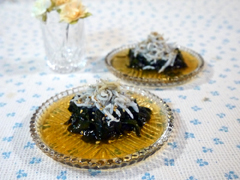 生わかめとしらすの酢の物
