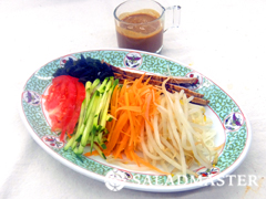 冷やし中華風そうめん