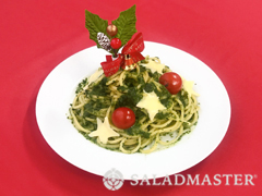 クリスマスツリーパスタ