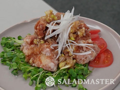 鶏のカリッと揚げ