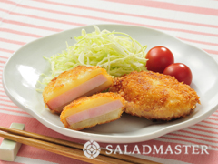 じゃがいもとハムの挟み揚げ