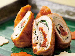 梅しそチーズロール