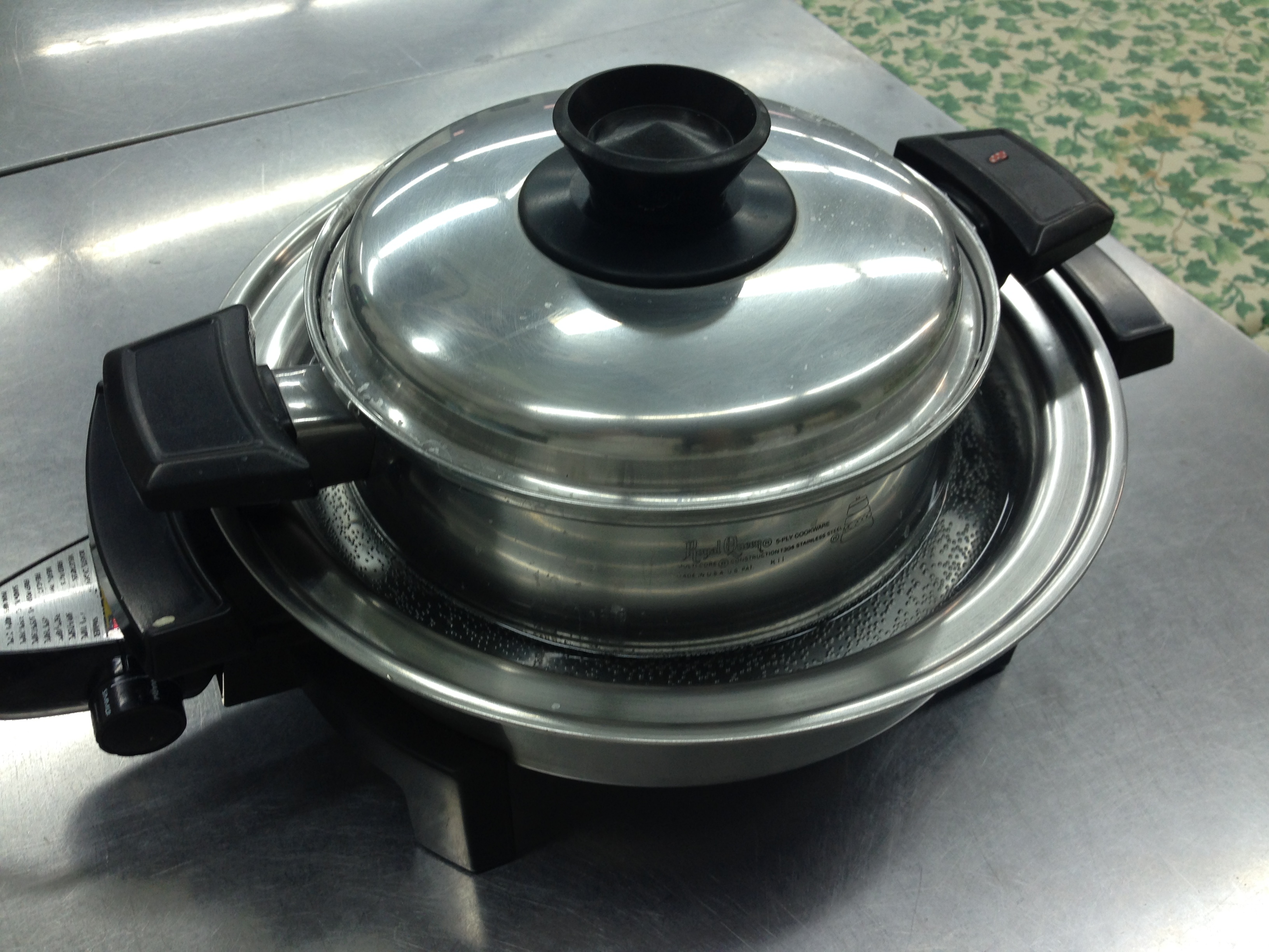 甘酒(電気フライパン使用)のレシピ‐ロイヤルクイーン料理教室 甘酒(電気フライパン使用)のレシピ‐ロイヤルクイーン料理教室