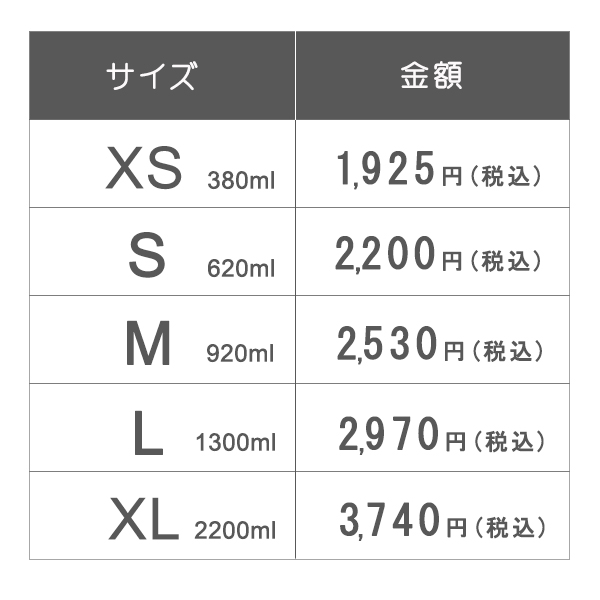 エンバランス　クリアコンテナ