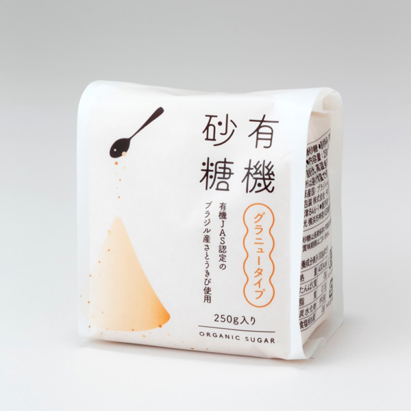 有機砂糖250g